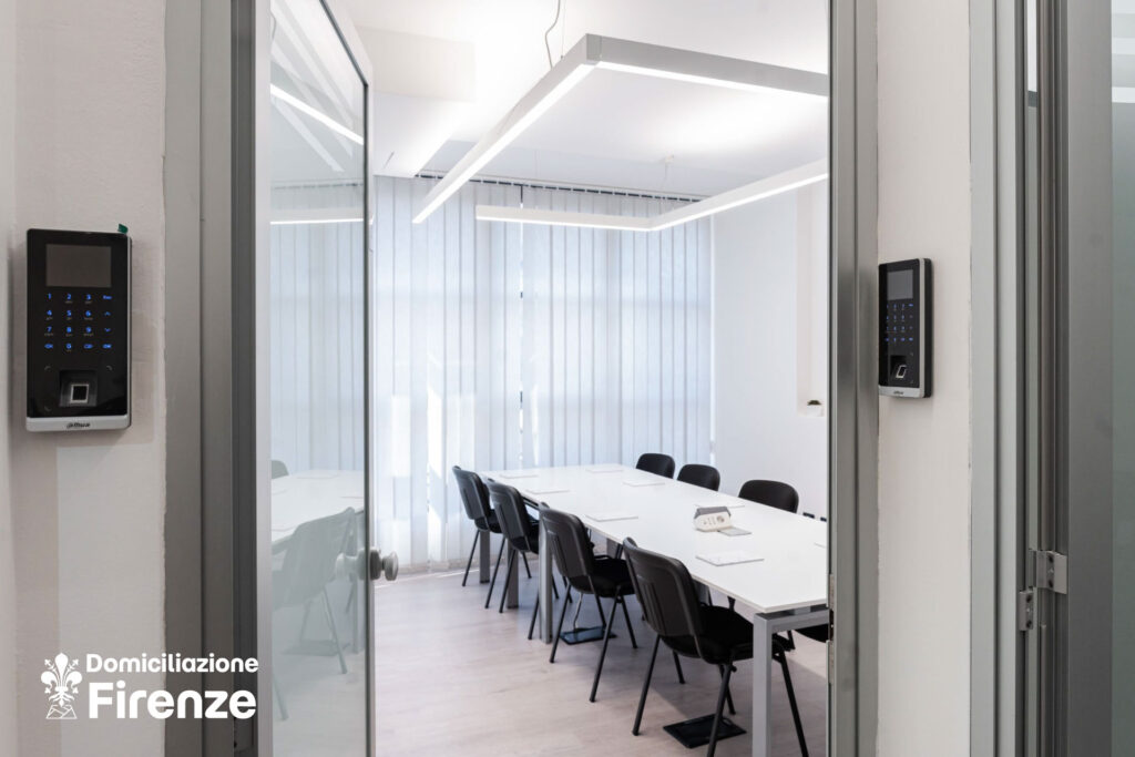 Foto di sala riunioni di uno dei quattro  dei Business Center di Firenze